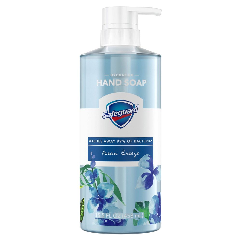 Safeguard Liquid Hand Soap Ocean Breeze - 15.5 Fl Oz