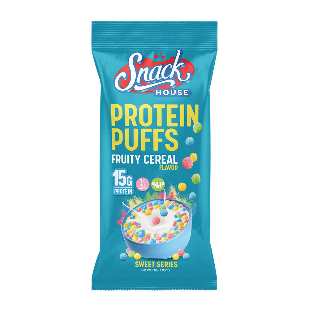 Fruity Cereal Protein Puffs Single Serving - 8-Pack Box