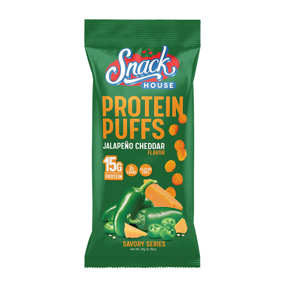 Jalapeño Cheddar Puffs Single Serving - 8-Pack Box