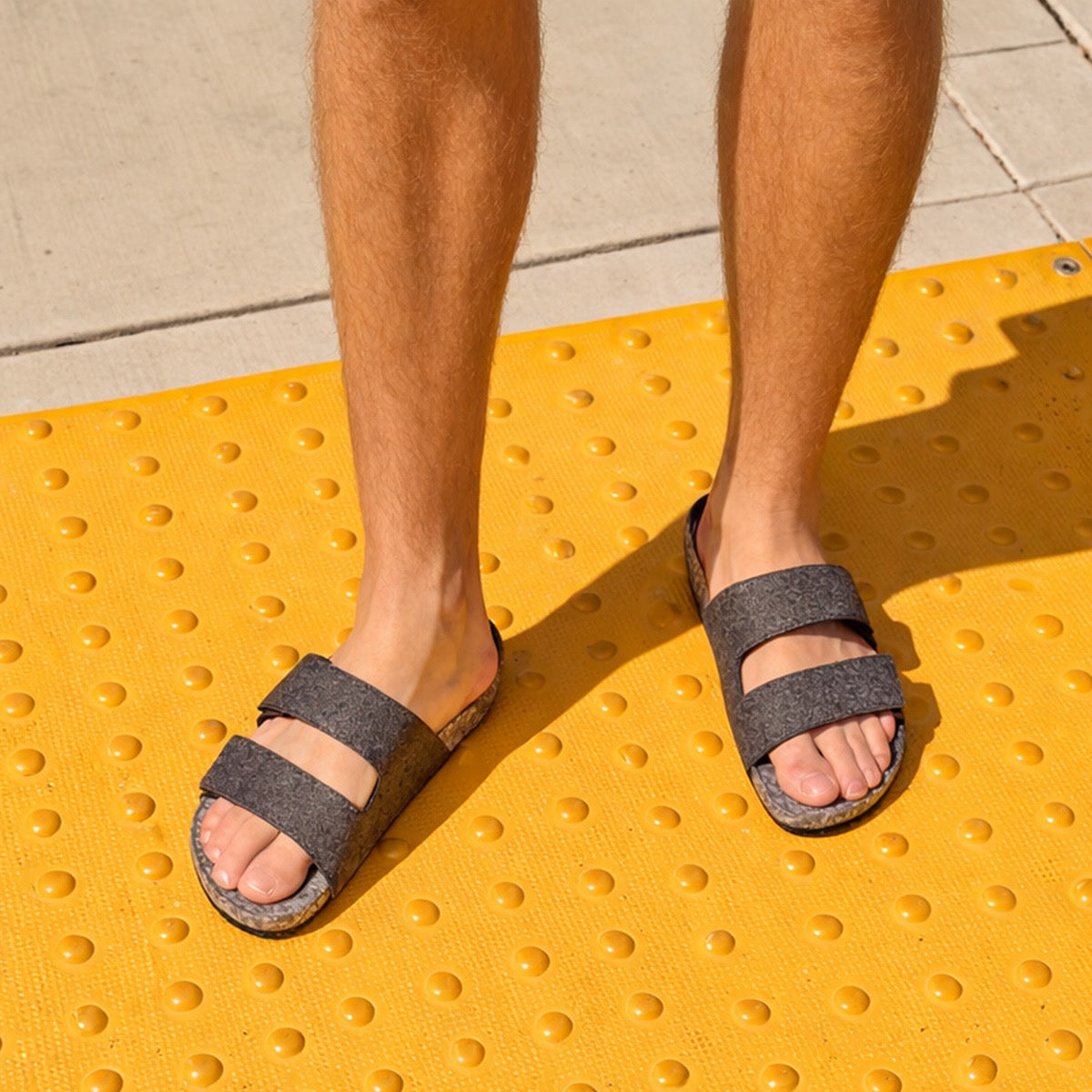 Riviera Fleks sandal in Nightfall color, featuring sleek straps and comfortable sole, stylish footwear for casual wear.