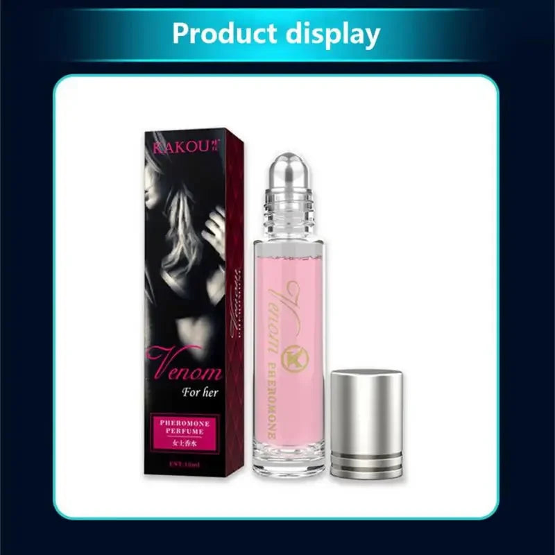 Blushimmer 10ml perfume oil with pheromones for men and women, long-lasting elastic body essential oil fragrance.