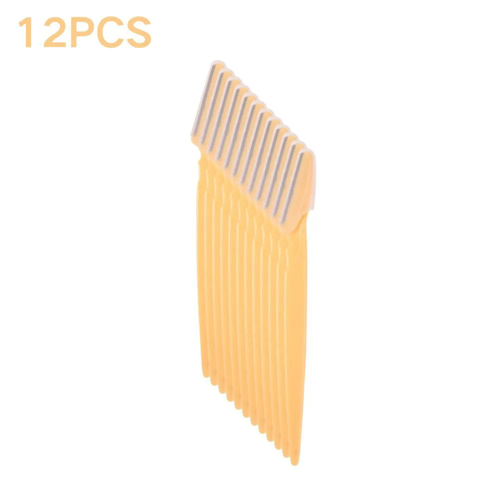 Blushimmer eyebrow trimmer with replaceable blades for precise face and eyebrow hair removal, portable and easy to use.