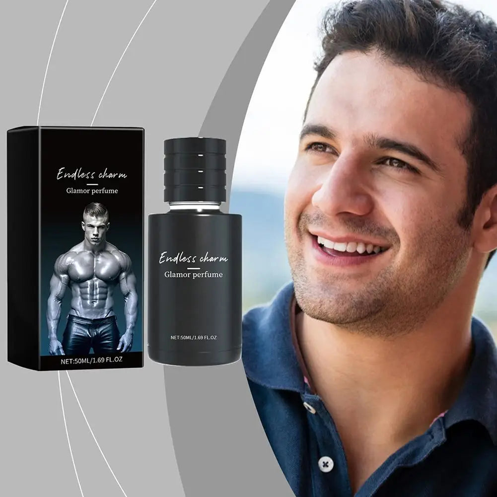 Blushimmer men's long-lasting body fragrance spray, enhances attractiveness and charm with a seductive scent.
