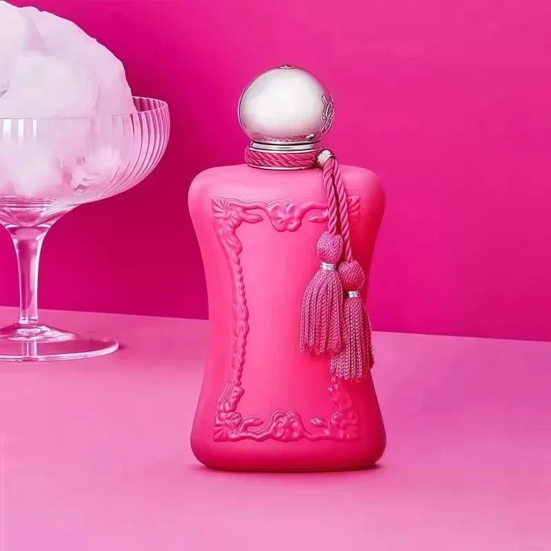 Blushimmer 75ML women's floral parfum body spray with lasting fragrance and pheromones, high-quality eau de toilette for women.