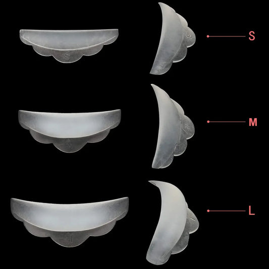 Set of 5 silicone eyelash perm pads, Y-shaped eyelash brushes, 3D eyelash curlers, and lifting tools from Blushimmer.