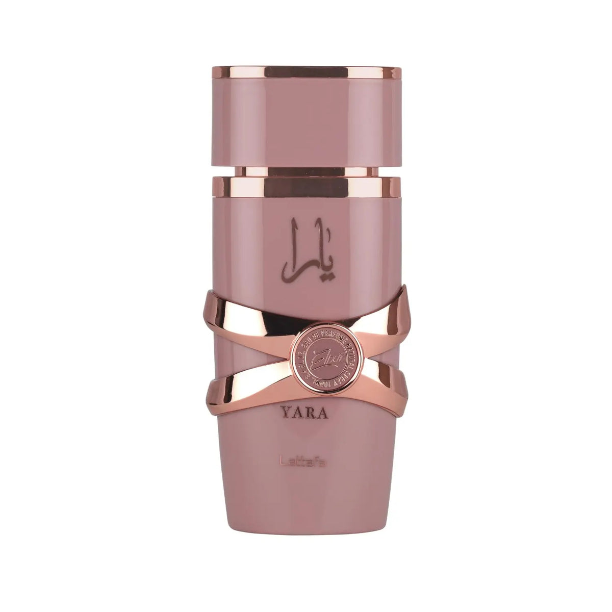 Lattafa Yara Elixir Eau De Parfum bottle, 100ml, with elegant design, showcasing the luxurious fragrance product.