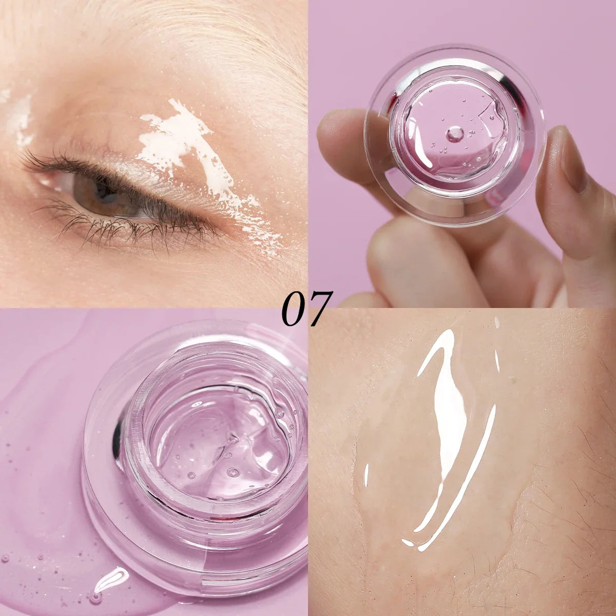 Shiny high gloss liquid from Blushimmer with quick drying, long-lasting face and body brightening liquid.