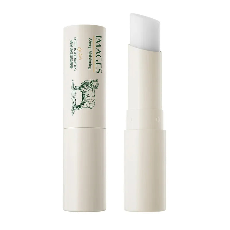 Blushimmer lanolin oil lip balm with moisturizing and brightening properties, smooths dry, chapped lips and improves hydration.