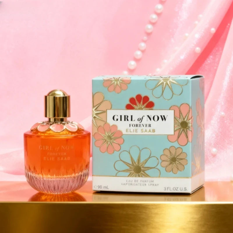 Blushimmer women perfume bottle, 90ml, with elegant floral and fruity scent, soft and long-lasting fragrance for daily wear