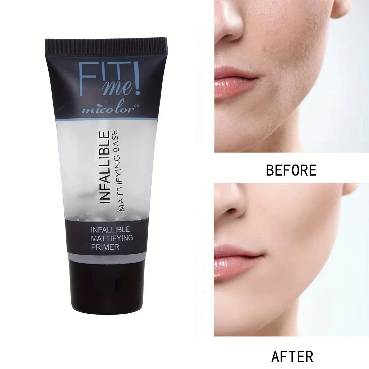 Blushimmer makeup primer in soft tube, long-lasting, moisturizing, waterproof, quick-drying, easy to apply before makeup.