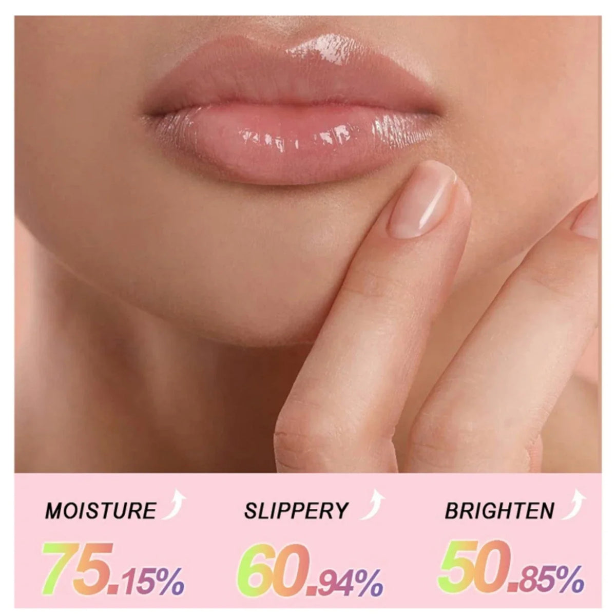 Set of 48 Blushimmer moisturizing lip balms with floral fragrances in 5g containers, ideal for natural, brightening lip color.