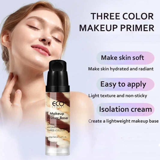 Two tubes of Blushimmer Radiant Makeup Primer with moisturizing formula, smooth skin tone, and pore coverage in 40g size.
