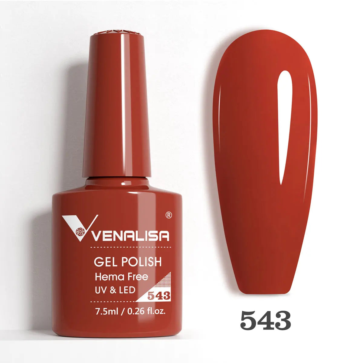 Blushimmer Venalisa HEMA TPO free glitter nail gel polish in pink nude, full coverage, soak-off UV and LED French nail design.