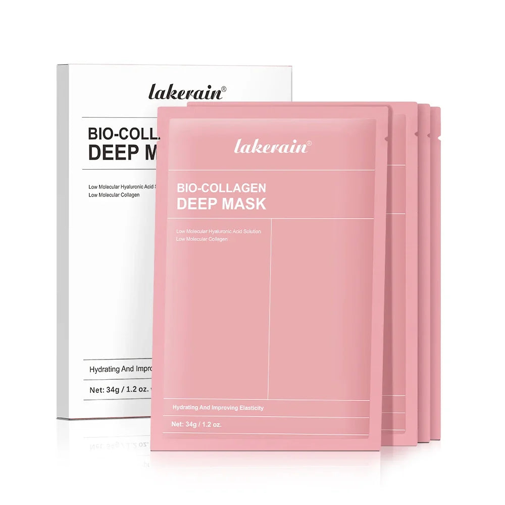 Korean Deep Collagen Mask Peel Off Mask Face Anti Wrinkle Lifting Skin Care Masks Bio Pack Night Wrapping Woman Overnight Skin