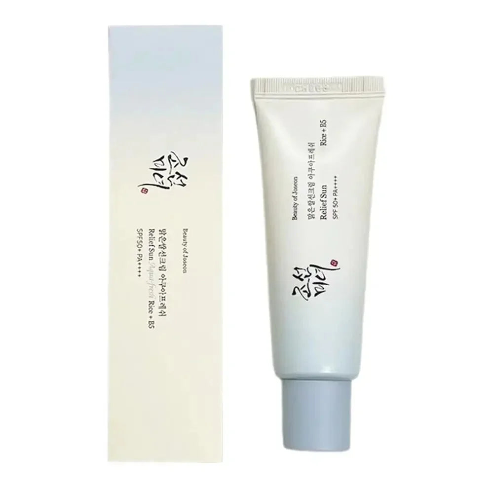 Silcy Skin SPF50+ Anti UV Sun Block Facial cream with rice probiotic for face and body, solar blocker, 50ml.