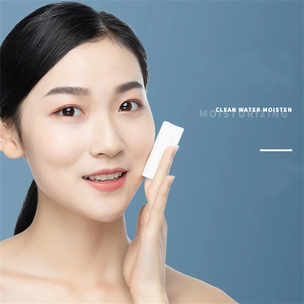 Blushimmer 50ML portable makeup remover cleansing liquid for face, eyes, and lips, gentle water-based skincare for travel and refreshment.