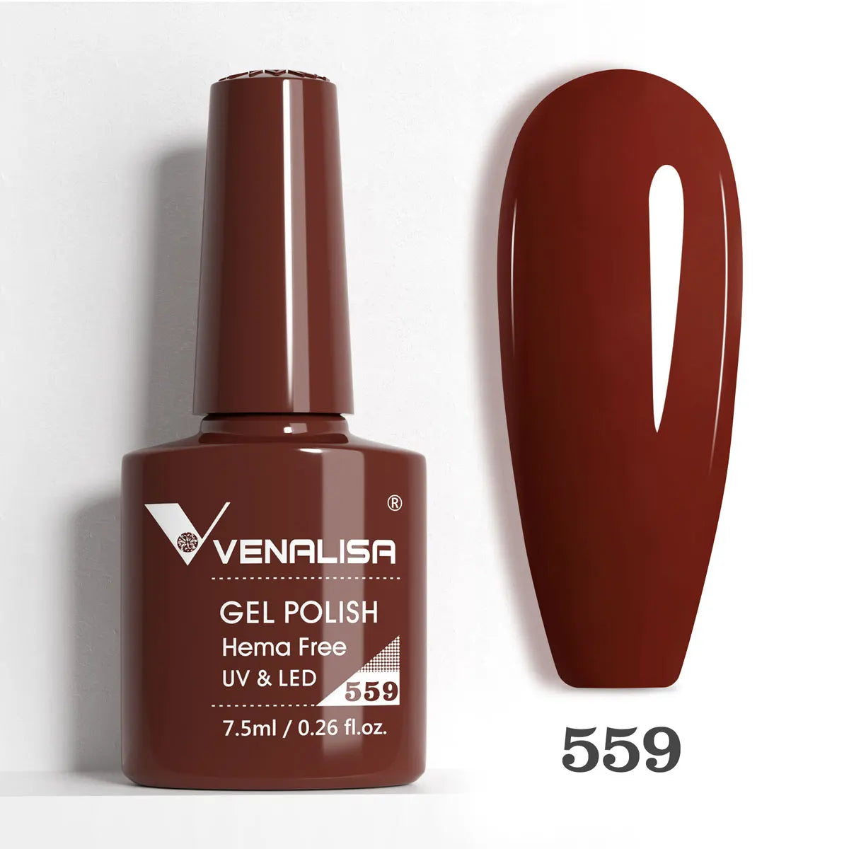 Venalisa Blushimmer glitter full coverage gel nail polish in jelly pink nude, UV/LED soak-off French nail design