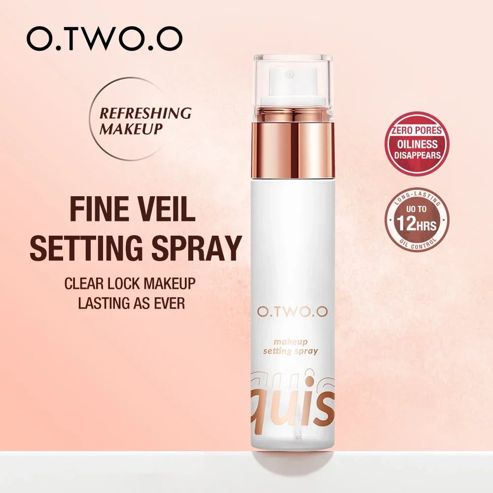 O.TWO.O Setting Spray For Makeup Moisturizing Lasting Makeup Finishing Spray Instant Film Formation Make up Lock Spray