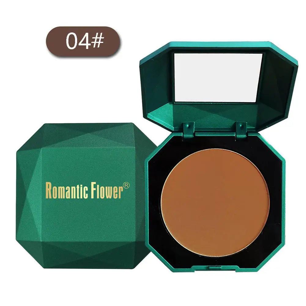 Brand-new 4 Colors Dark Pressed Powder Dark Skin Powder Matte Powder Long-lasting Waterproof Brand Makeup Blush