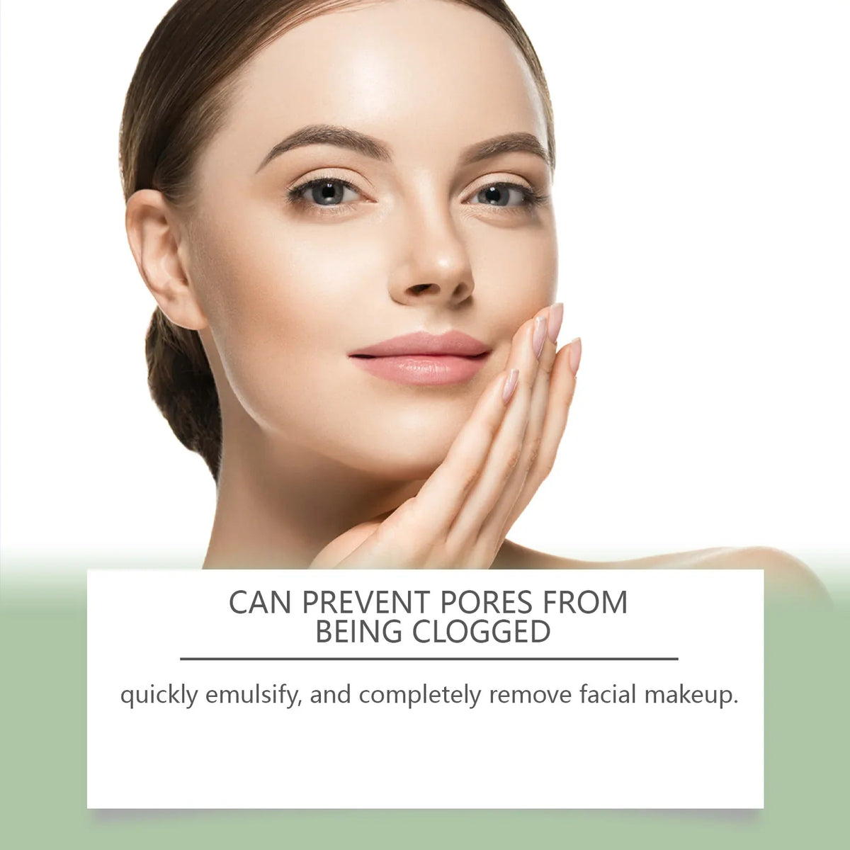 Blushimmer facial cleansing oil for makeup removal, pore shrinking, blackhead removal, and soothing, refreshing skin.