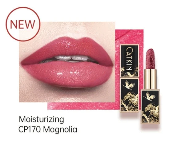 Blushimmer CATKIN Velvet Matte Lipstick in creamy, hydrating satin finish with 3.6g of long-lasting, smooth lipstick.