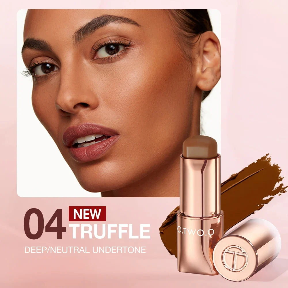 Blushimmer O.TWO.O contour stick cream for face, featuring long-wear, lightweight bronzer and brightening contouring makeup pen.