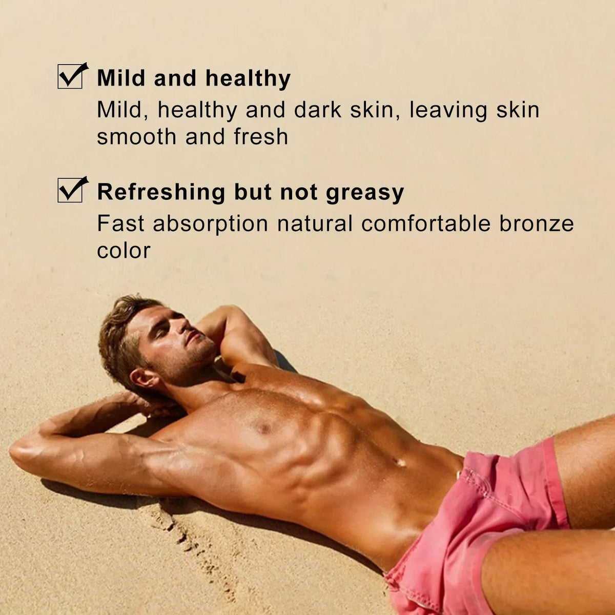 Blushimmer soft brown self-tanning cream with bronzer for a natural summer sunless tan on body, long-lasting and easy to apply
