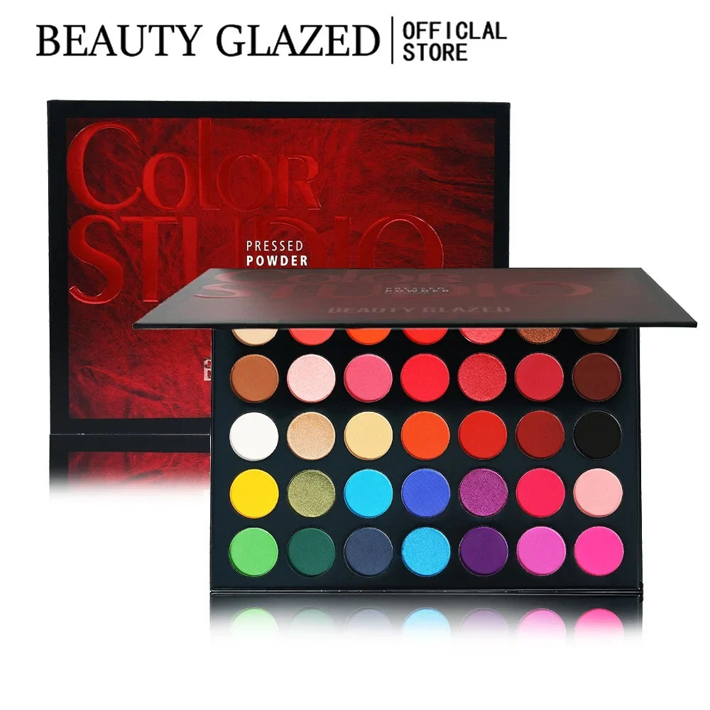 Beauty Glazed 35 Colors Eyeshadow Palette - Matte & Shimmer