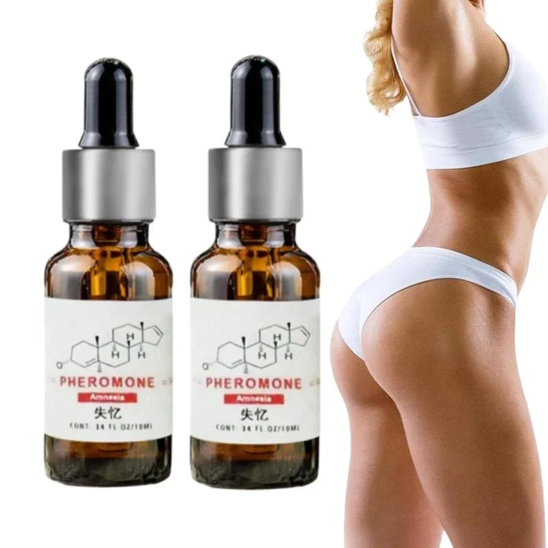 Blushimmer androstenone pheromone oil bottle, long-lasting sexual attraction pheromone for men and women, body scent enhancer.