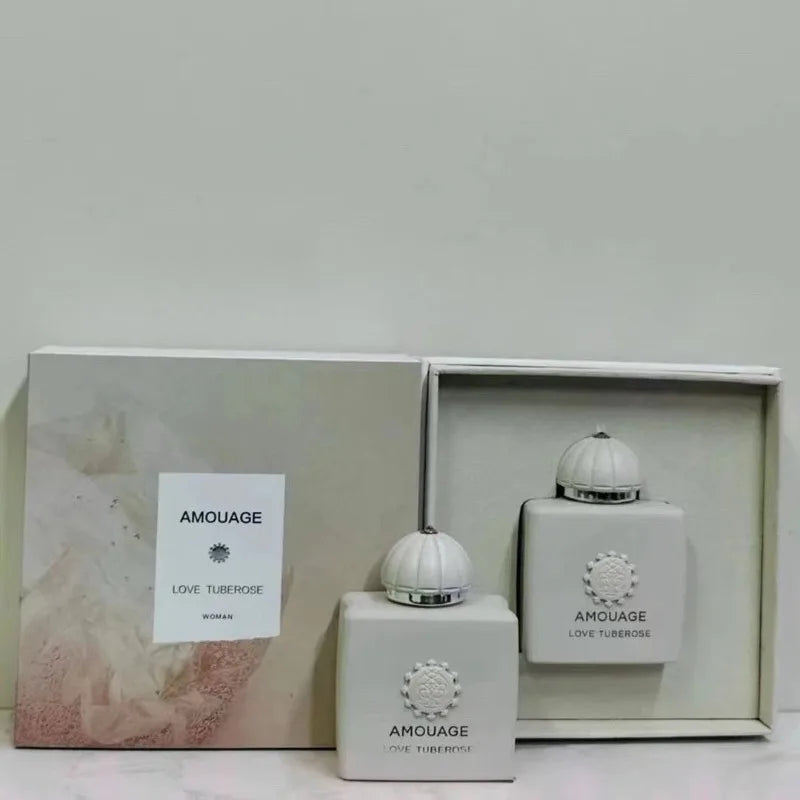 Amouage Guidance 46 Interlude Lilac Love 100ml unisex woody oriental perfume with elegant bottle, long-lasting luxury scent.