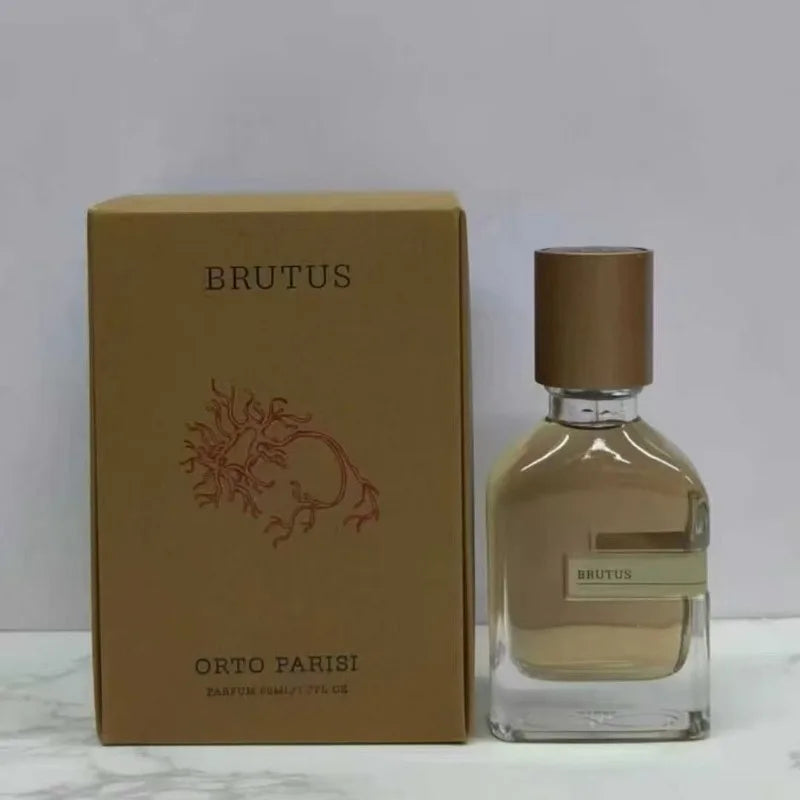 Unisex oriental woody perfume by Blushimmer, 50ml bottle with warm amber, soft musk, and earthy notes.