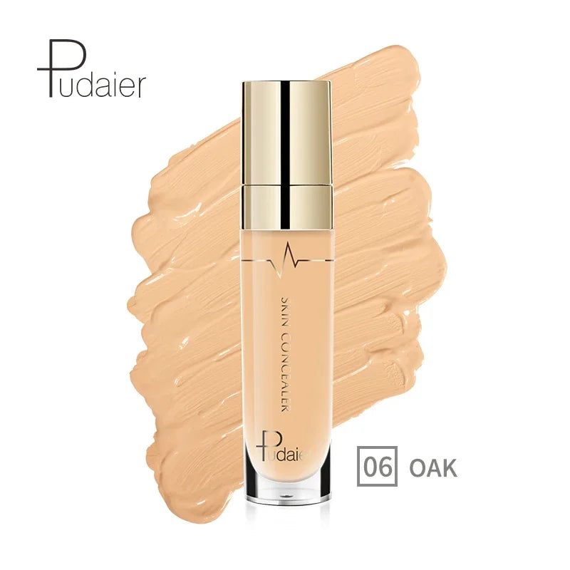 Blushimmer liquid face contour concealer and foundation palette with waterproof, full coverage shades for dark skin makeup correction