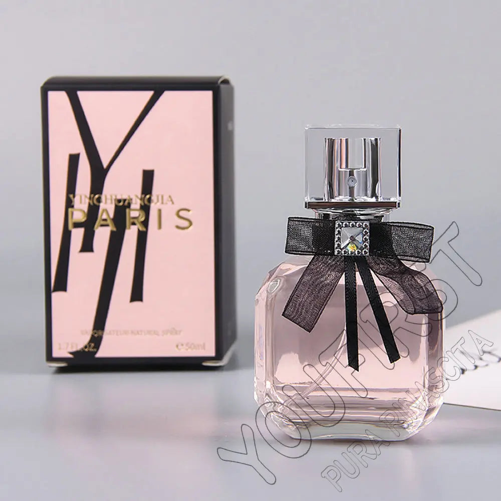 Blushimmer Club De Nuit women's perfume spray with floral scent and pheromones, 50ml, featuring elegant perfume bottle.