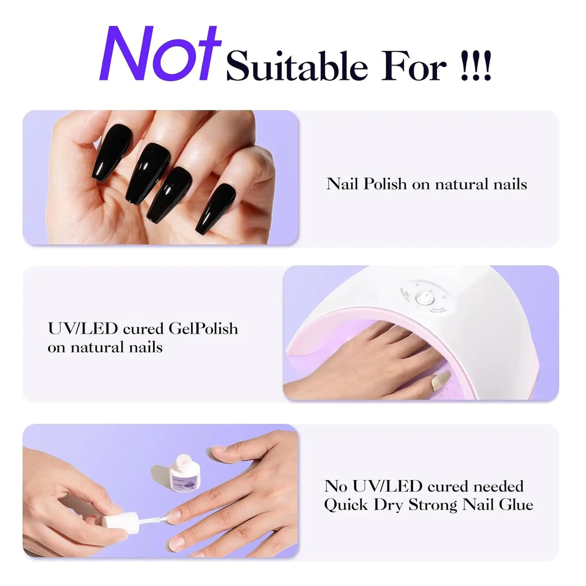Blushimmer GELLEN 40ml nail glue remover with gentle, odorless formula for press-on nails, UV gel, and fake tips removal.