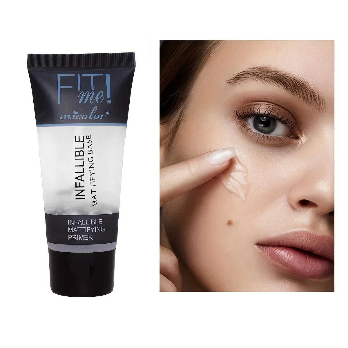 Blushimmer makeup primer in soft tube, long-lasting, moisturizing, waterproof, quick-drying, anti-shedding, easy to apply.