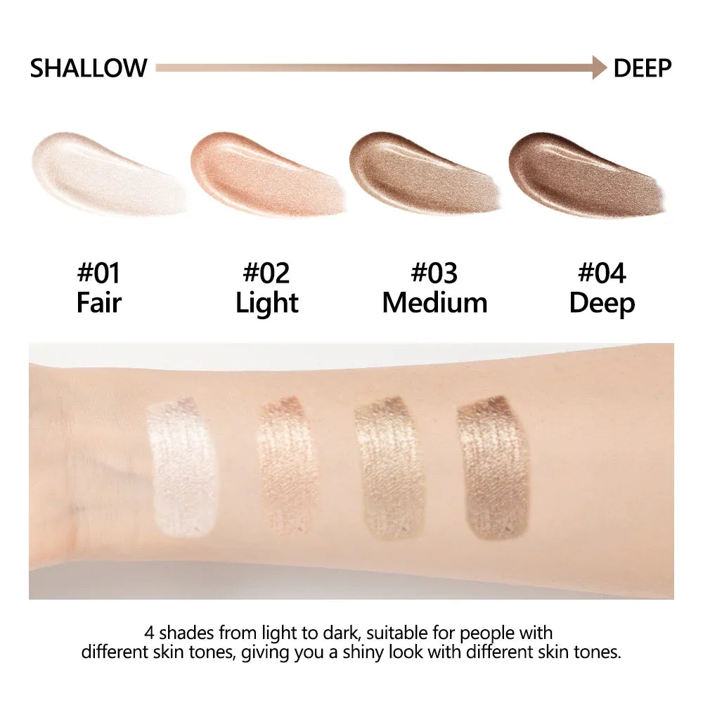 Glowing Foundation Natural Glow Enhancer Moisturizing Lightweight Base Multi-purpose Highlighter Liquid Foundation Cosmetics