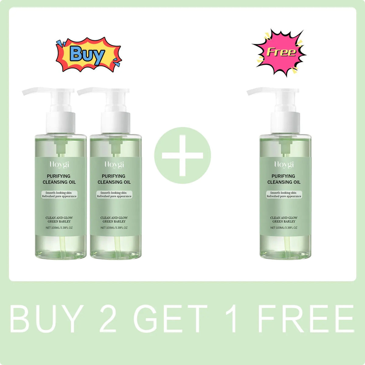 Blushimmer facial cleansing oil for makeup removal, purifies pores, shrinks pores, soothes skin, and removes blackheads.