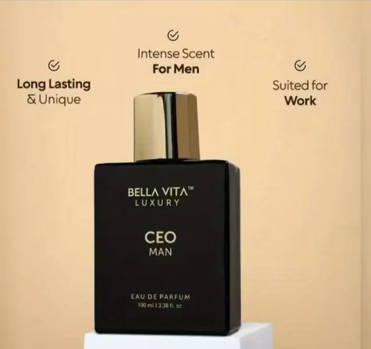 Bella Vita Luxury Elite men's perfume gift set by Blushimmer, featuring Sigma Male Series CEO & G.O.A.T. long-lasting Eau De Parfum