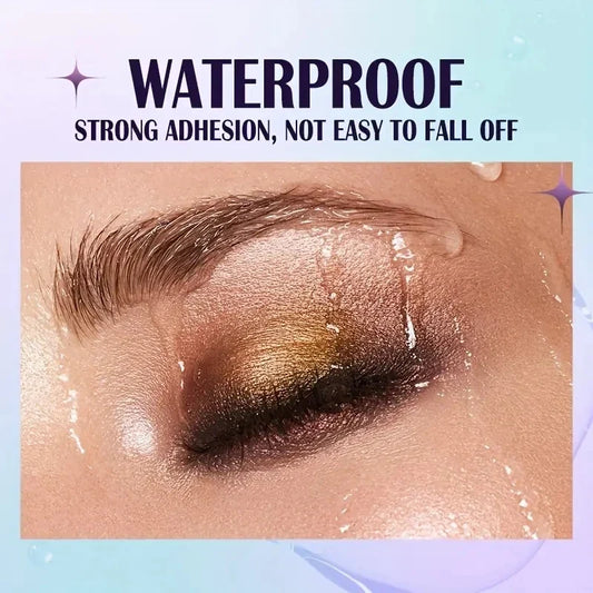 Blushimmer 13-shade waterproof liquid eyeshadow palette with high shine, long-lasting, smudge-proof glitter makeup set for glamorous looks
