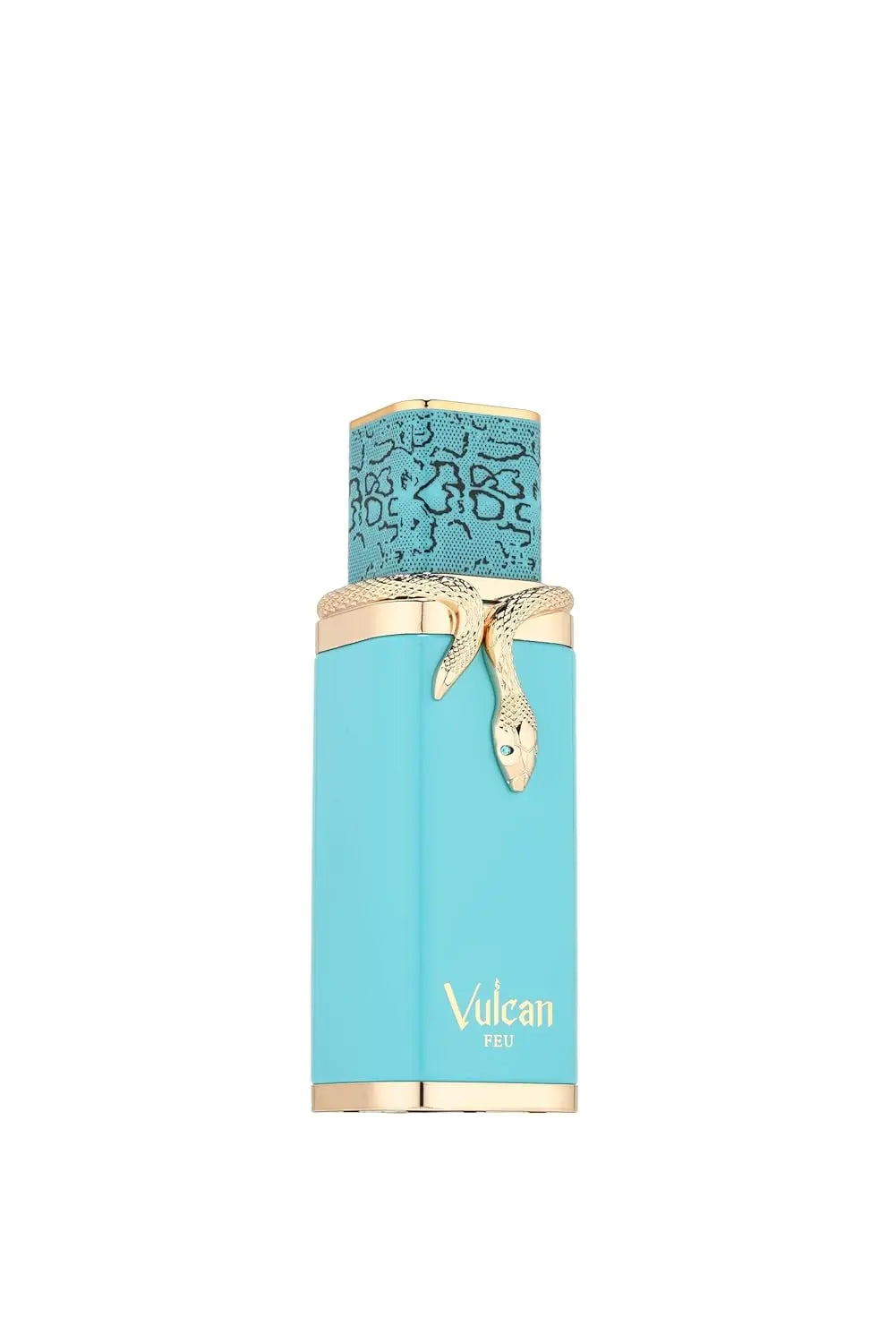 Blushimmer Fragrance World French Avenue Vulcan Collection 100ml men's cologne bottle with elegant packaging and sleek design.