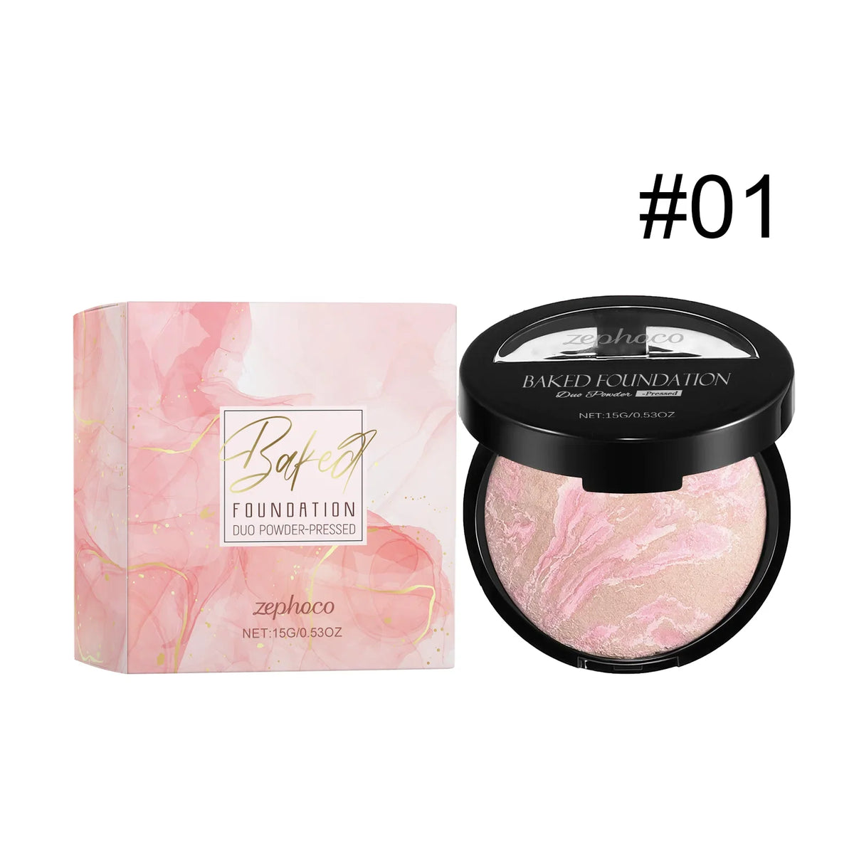 Blushimmer full coverage pressed powder foundation with oil control, waterproof, brightening, and flawless finish for face makeup.