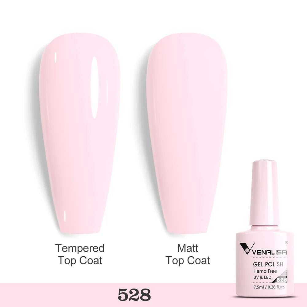 Bright neon pink gel nail polish from Blushimmer's VENALISA summer collection, UV and LED soak-off gel for vibrant nail art.
