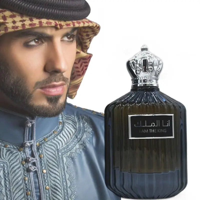 Blushimmer Dubai Prince Men Cologne 100ML with light desert fragrance, fresh Arabian scent, Eau de Parfum for men.