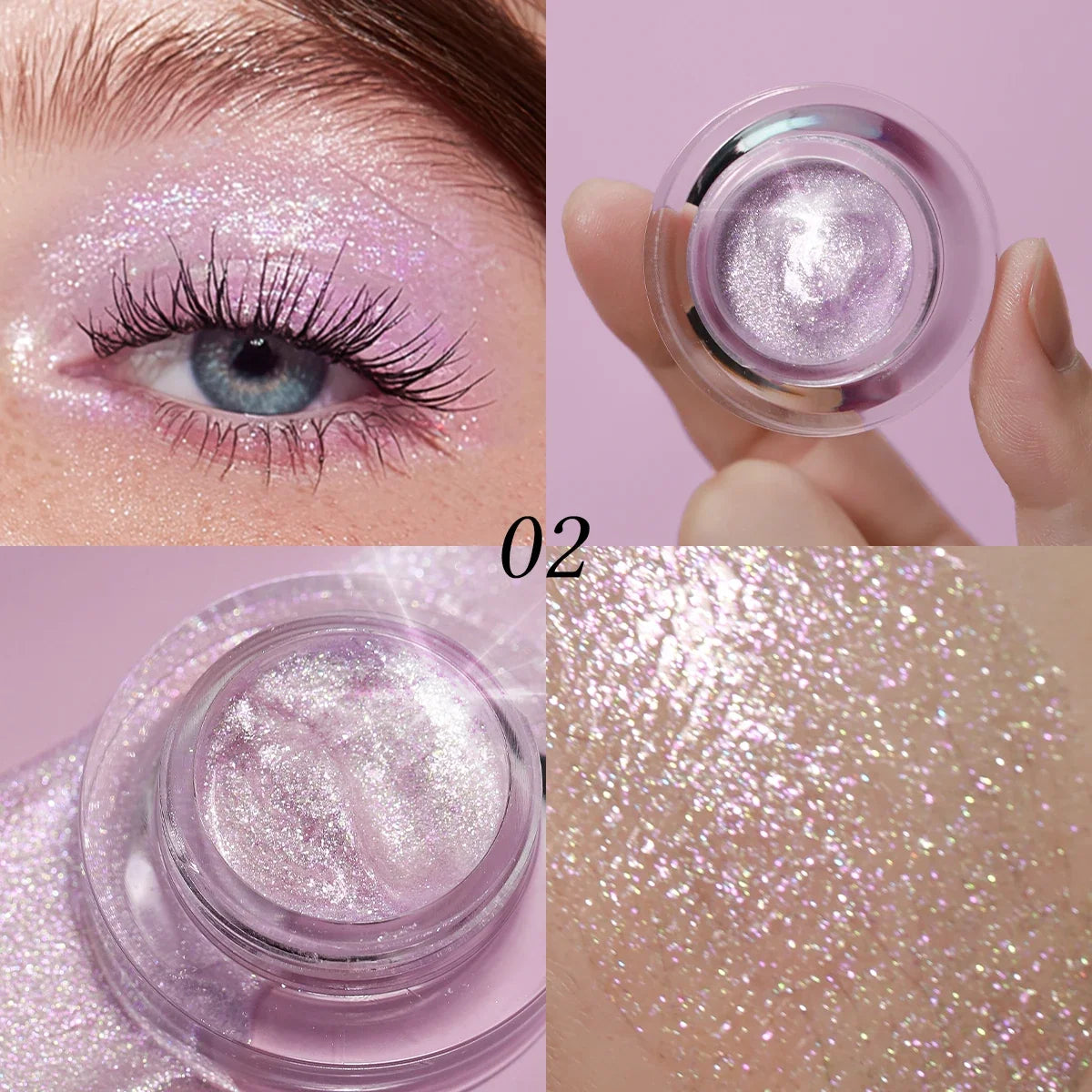 Shiny high gloss liquid by Blushimmer, quick drying and long-lasting face and body brightening liquid with a glossy finish.