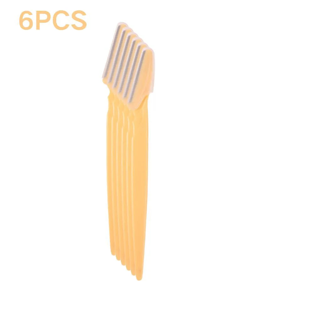 Blushimmer eyebrow trimmer with precision blades for face and eyebrow hair removal, portable and easy to use makeup tool.