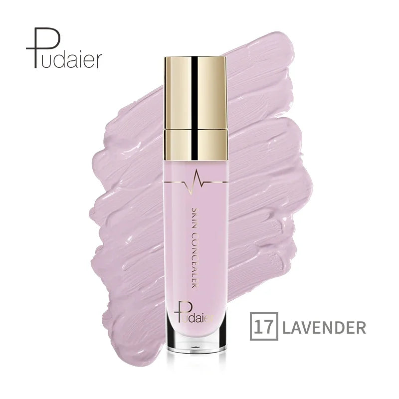 Blushimmer liquid face contour concealer palette with waterproof full coverage foundation and correctors for dark skin.