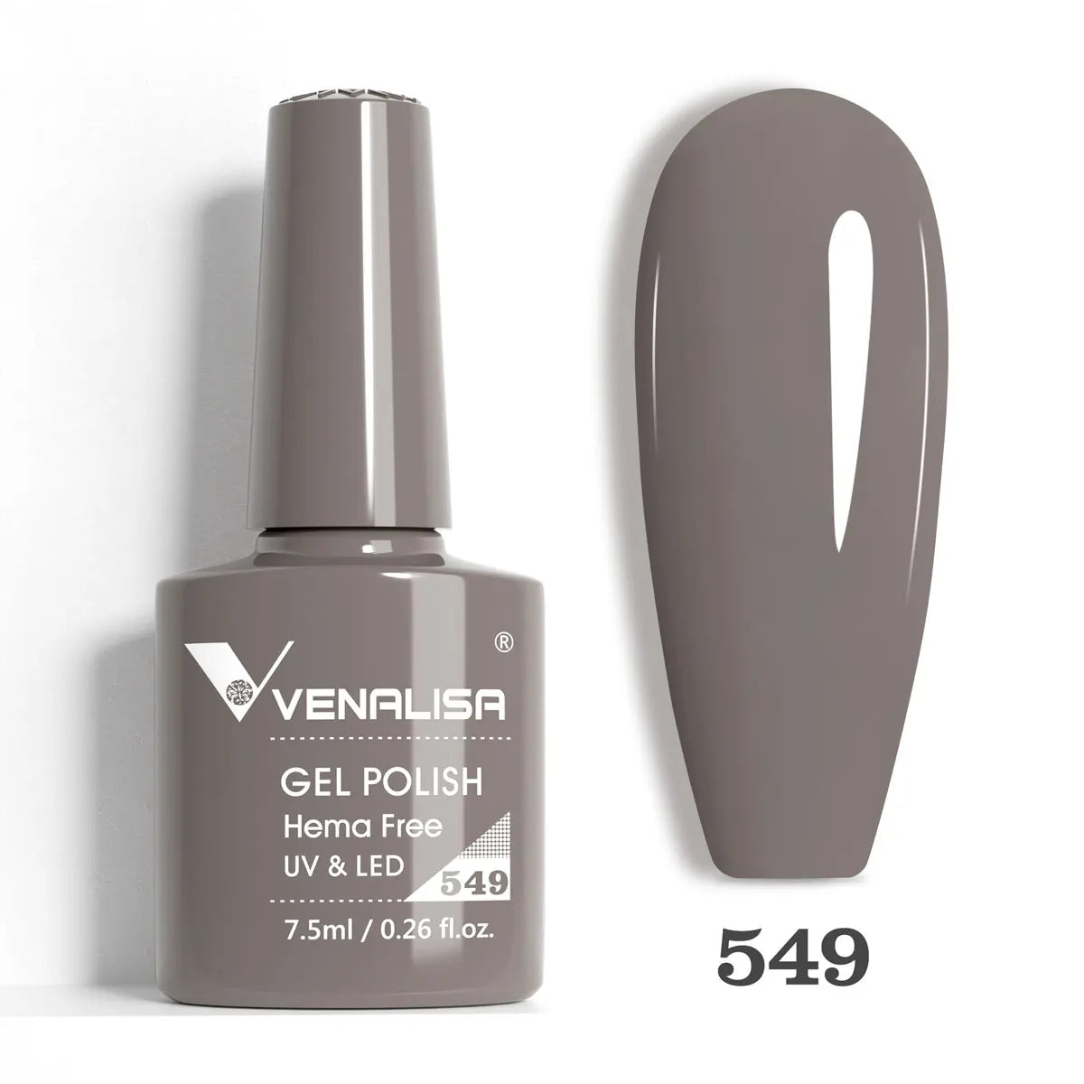 Blushimmer Venalisa HEMA TPO free glitter nail gel polish in pink nude, full coverage, soak-off UV and LED-friendly for French nails.