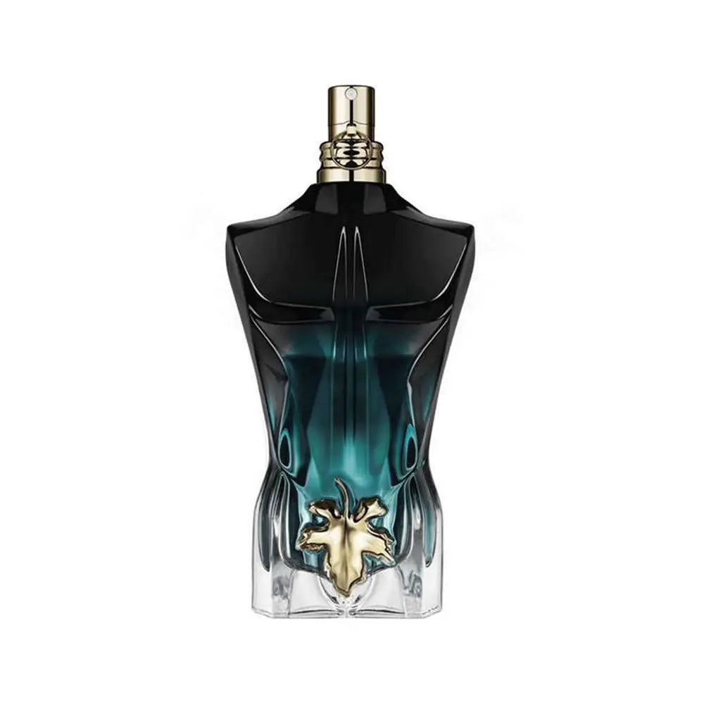 Jean Paul Gaultier Les Males De Le Beau Eau De Parfum bottle with sleek design, 125ml, in a stylish black and silver container.