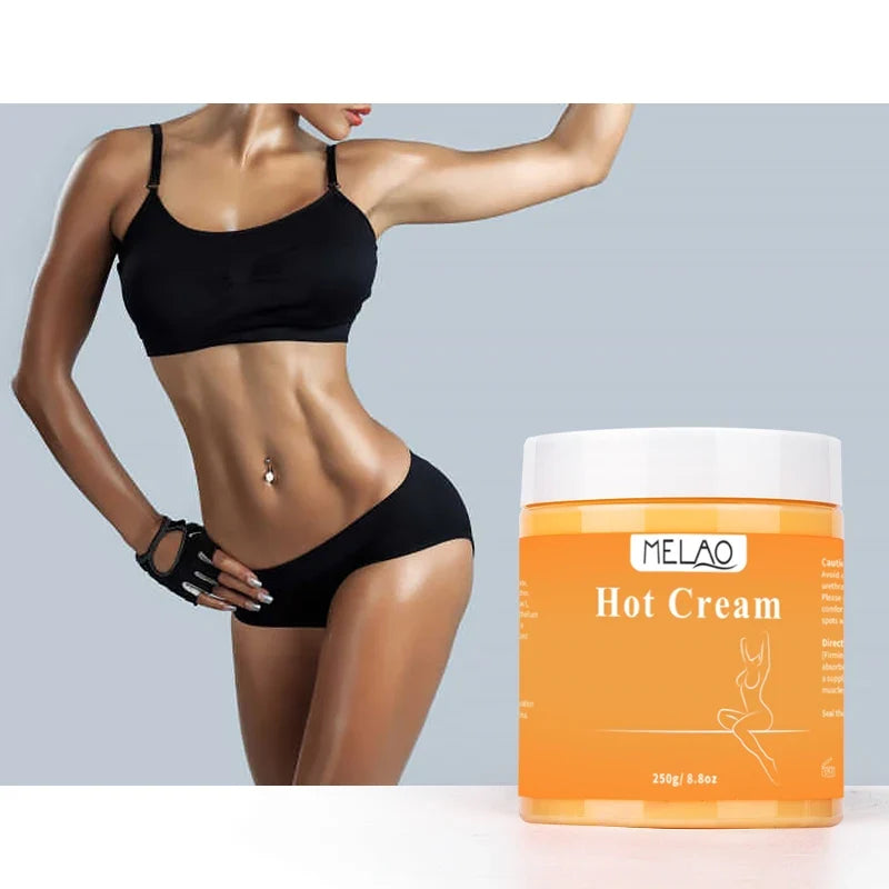 MELAO Hot Cream Massage Gel Natural Cellulite Lotion Multi Use Skin Toning Cream Soothes Aches for Sore Joints and Muscle