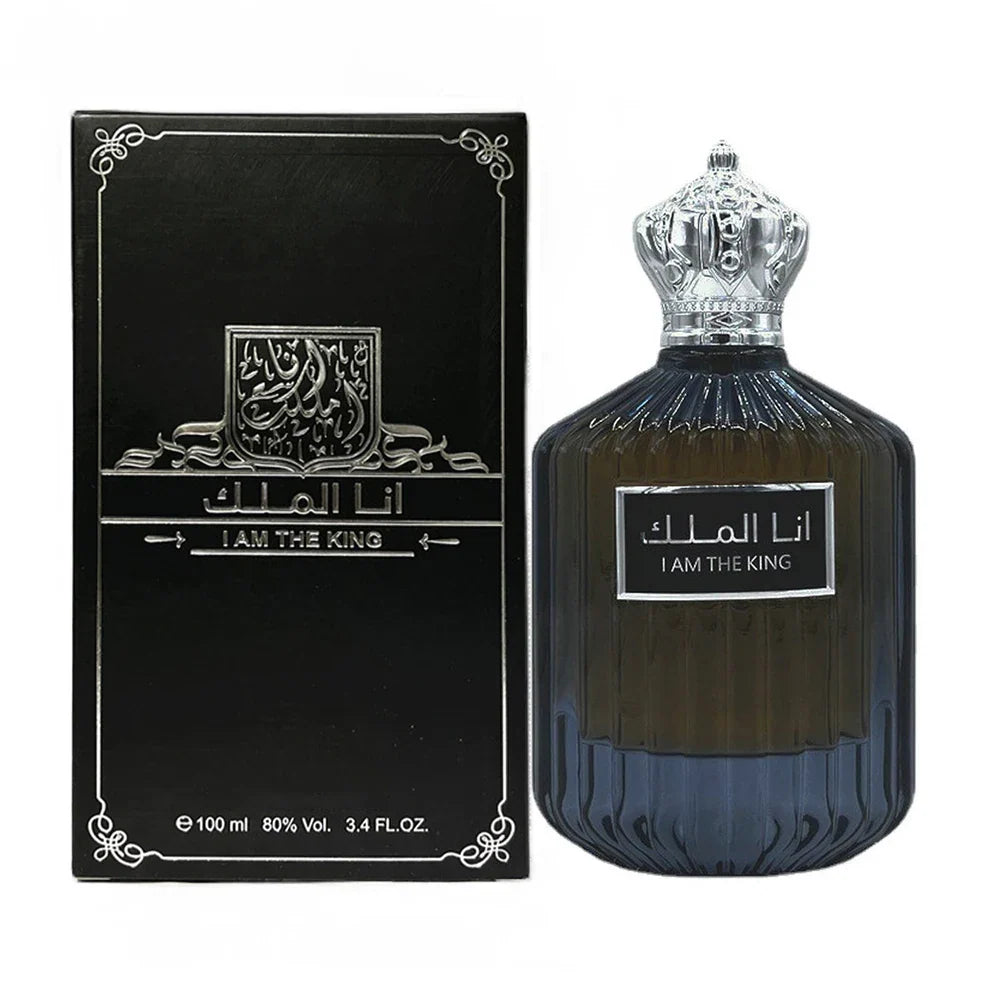 Blushimmer Dubai Prince Men 100ML cologne with fresh desert fragrance, light Arabian Eau De Parfum for men and women.
